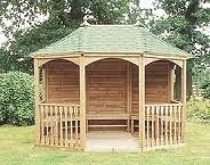 Как построить беседку на даче