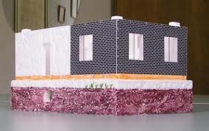 Дом из пенопласта своими руками
