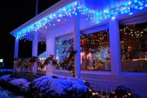 Украшение дома к Новому году