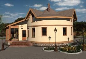 Круглый дом своими руками