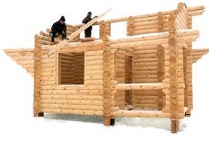 Строим дом из бревна своими руками